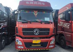 东风商用车 天龙重卡 350马力 8X4 9.6米仓栅式载货